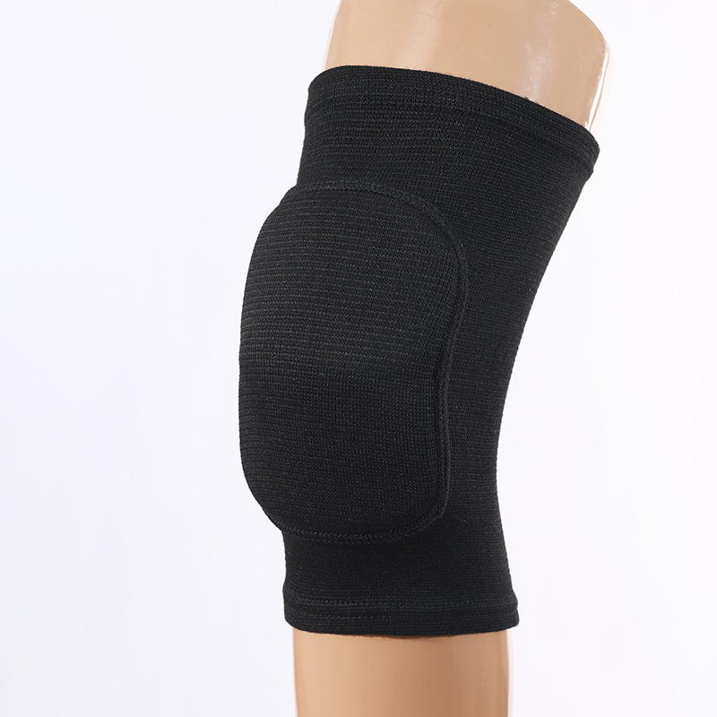 Compression Sleeve Calf - สนับเข่าแบบฟองน้ำหนาสำหรับการฝึกซ้อมวอลเลย์บอลและเต้นรำ สนับเข่ากีฬาแบบรัดกระชับ แผ่นรองเข่าแบบยืดหยุ่น