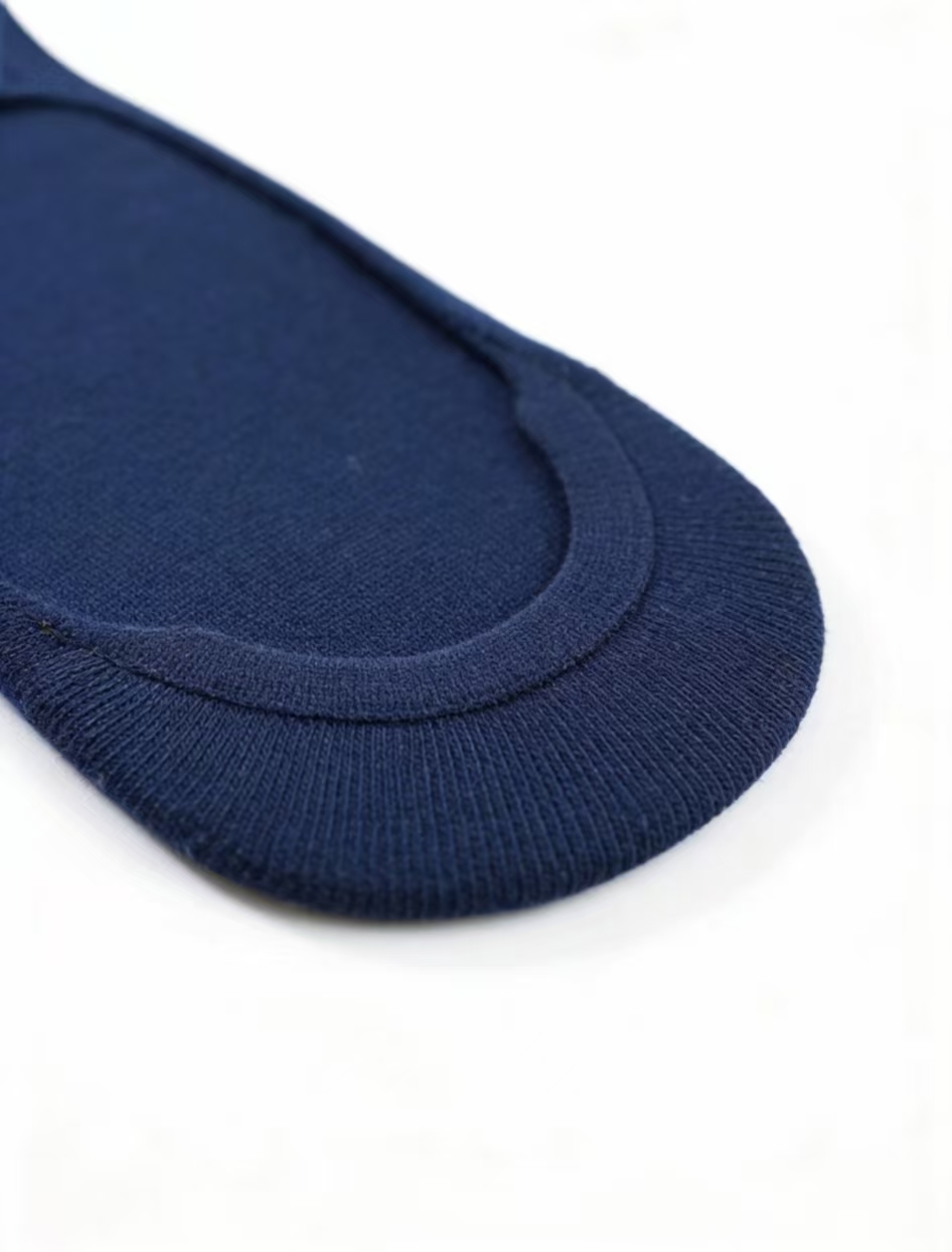 ถุงเท้าแบบซ่อนส้นสีน้ำเงินกรมท - No Show Sock Women บทวิจารณ์และราคา