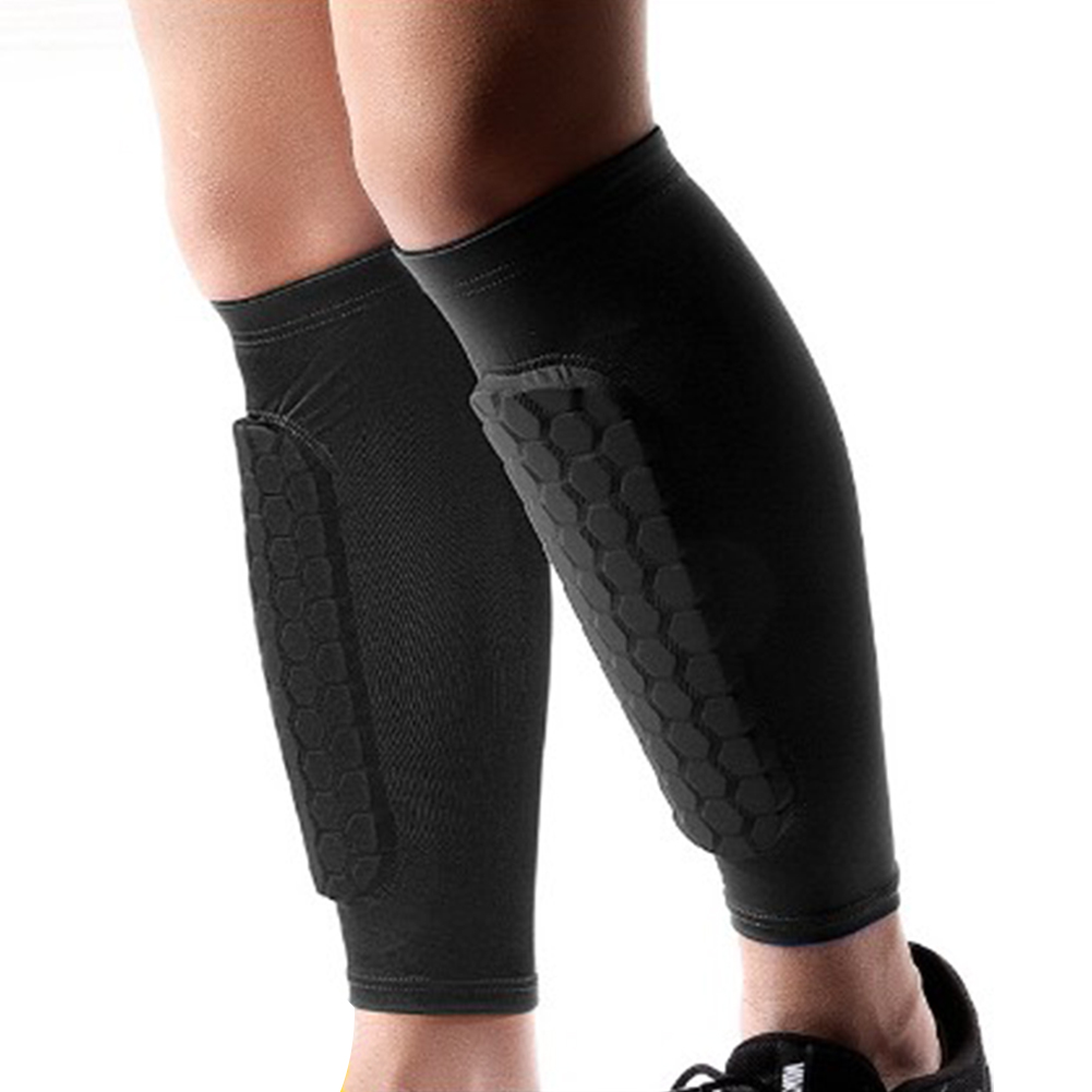 แผ่นป้องกันหน้าแข้งฟุตบอลกีฬา1 - Compression Sleeve Calf บทวิจารณ์และราคา