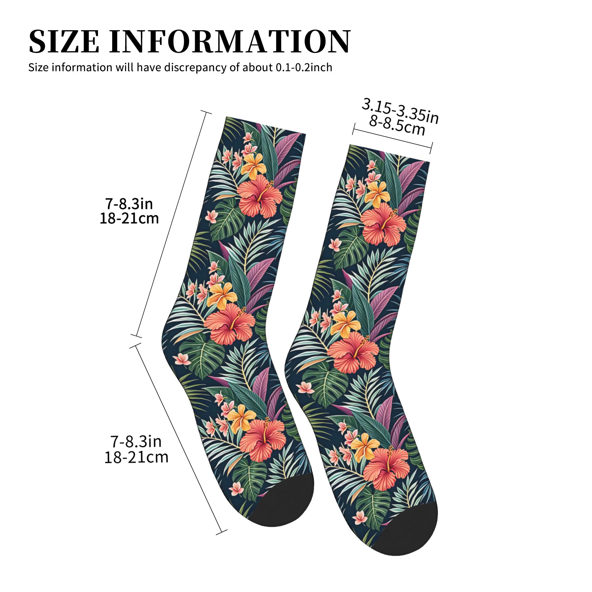 ถุงเท้าลายดอกไม้ฮาวาย ฮิบิสคัส - Dress Sock Men บทวิจารณ์และราคา