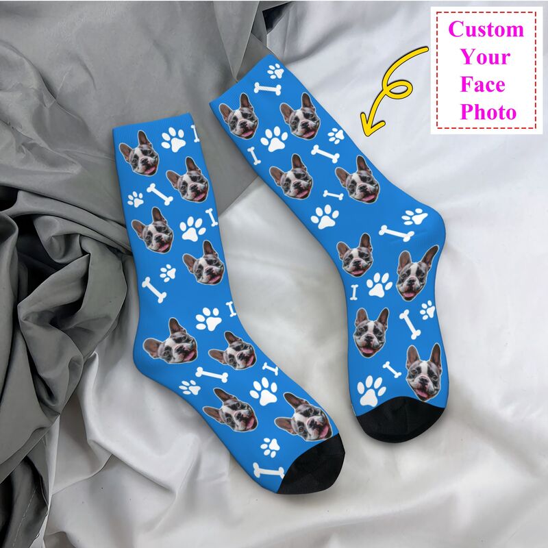 ถุงเท้าลายสุนัขแบบกำหนดเองสำหร - Dress Sock Men บทวิจารณ์และราคา