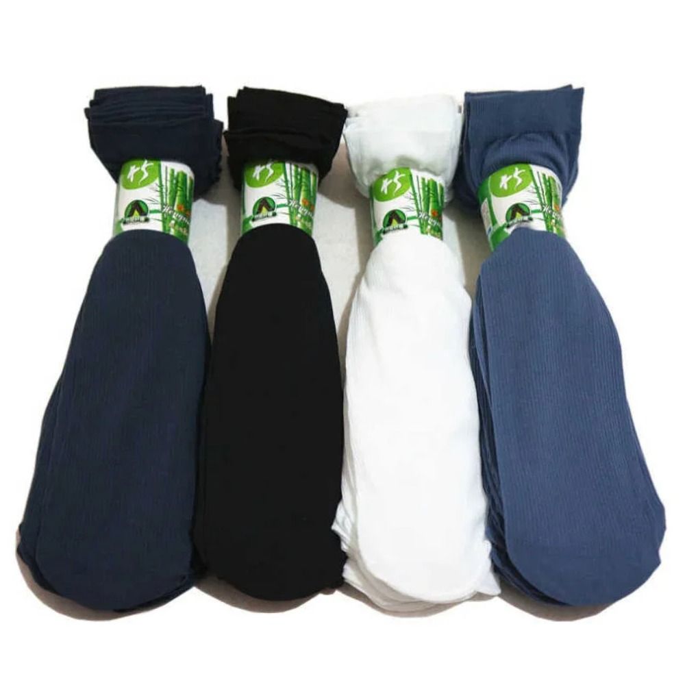 ถุงเท้าผู้ชายแบบสบายๆ ระบายอาก - Silk Sock Bamboo บทวิจารณ์และราคา