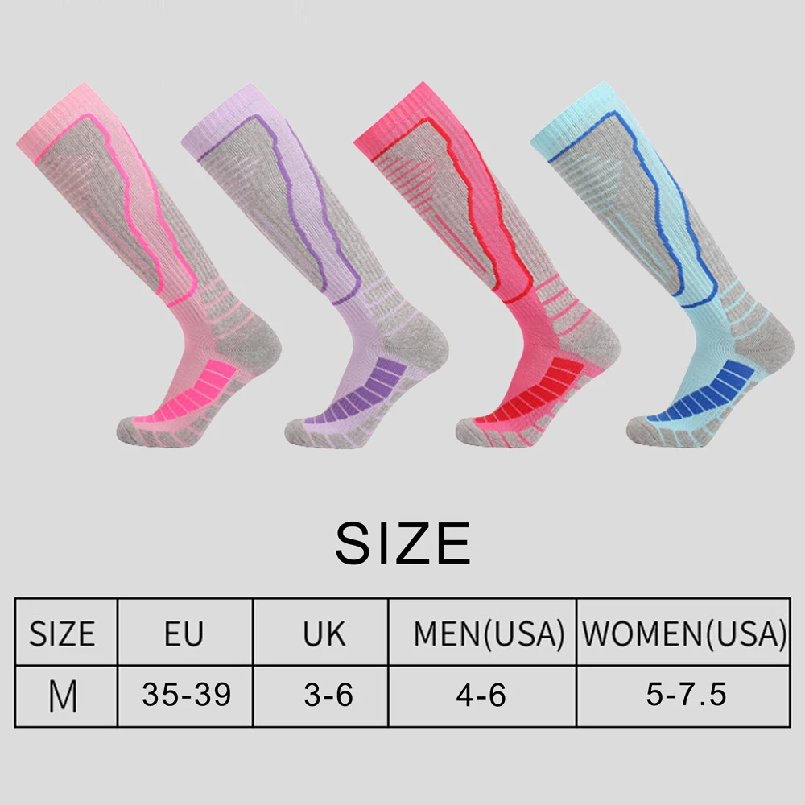 ถุงเท้าสกีสำหรับผู้หญิงและเด็ก - Thermal Sock Winter บทวิจารณ์และราคา